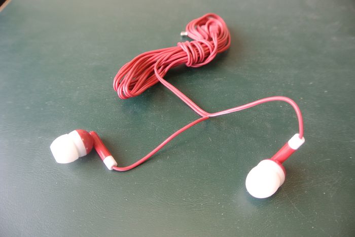 Red Head Phones