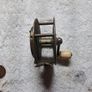 Antique brass J Bernard of Picadilly fishing reel Image 5