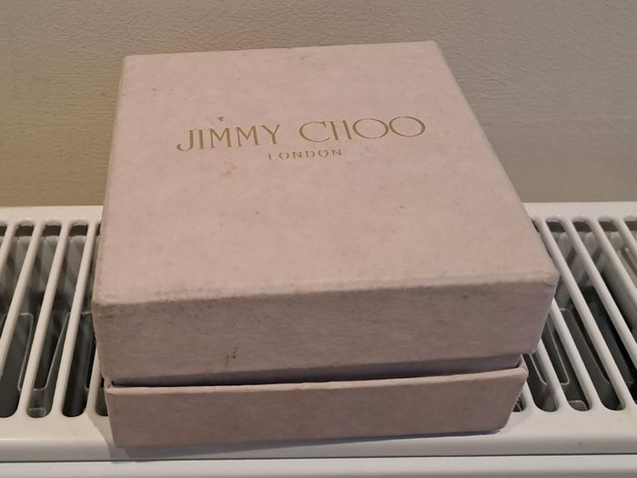 Empty Jimmy Choo gift box