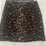 Dunnes Stores Leopard Print Mini Skirt - Size 14 - Lined Image 3