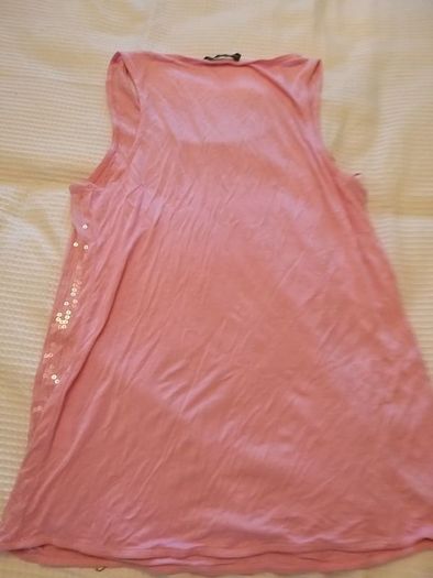 Pink Sequined Vest