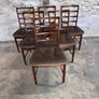 Mid Century Modern Teak Extendable Dining Table and Chairs by McIntosh Image 6