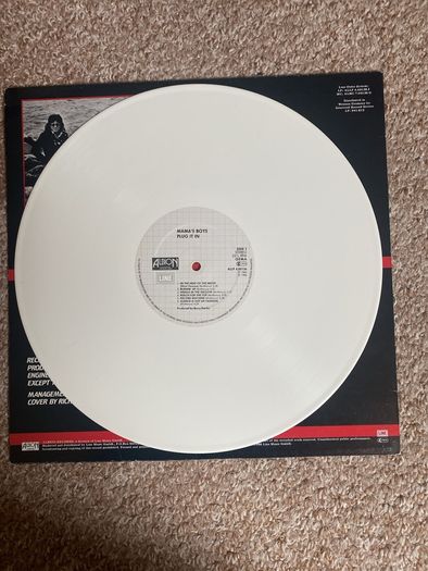 Mamas Boys "Plug it in" white vinyl