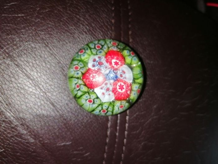 glass paperweight vintage