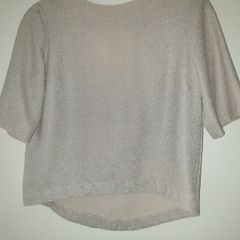 Silver ladies top uk10