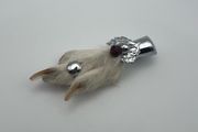 Vintage Grouse Foot Brooch - Scottish Mizpah Pin Circa 1950s