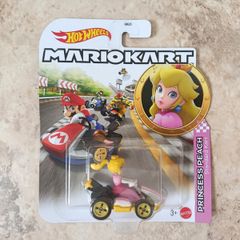 Hot Wheels Mariokart - Princess Peach Diecast Car Pink GBG28 Nintendo Mattel New