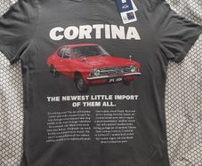 Ford Cortina MK 3 - T-Shirt - New With Tags