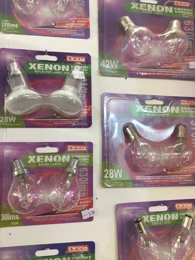 Range Variety of Light Bulbs Led and other types