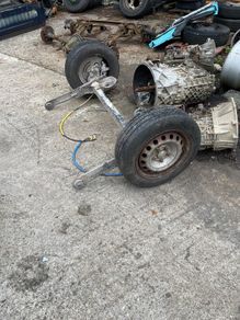 Renault traffic back axle