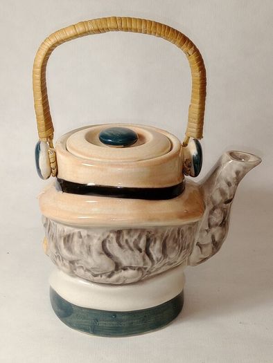 Vintage Japan Ceramic Character Teapot