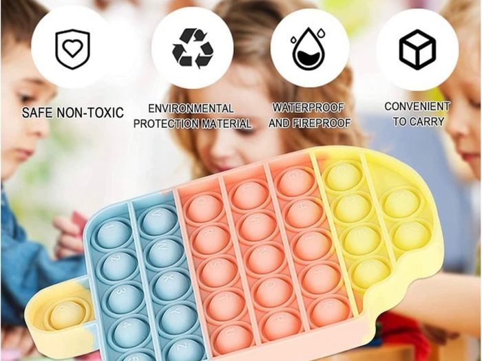 Fidget Toys, Fidget Toys Pack for Kids, Sensory Fidgets Pack Anxiety Relief Toys for Autism, Simple Fidget Toys Set with Fidget Popper for Party Bag Filler, School Classroom Reward (FREE POSTAGE)