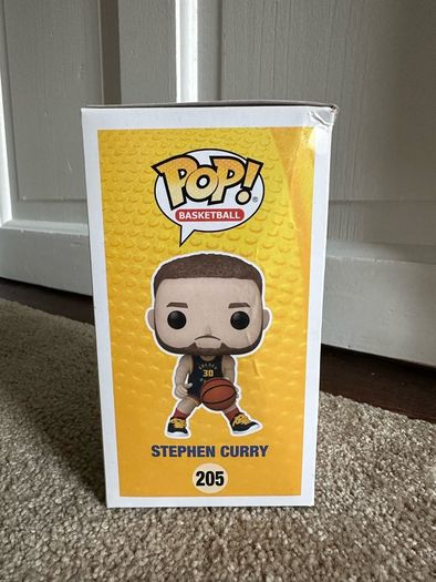 Funko Pop! NBA Stephen Curry #205 Golden State Warriors