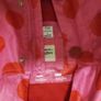 Gap Girls Pink and Red Polka dot Rain Coat Age 3-4 Image 4