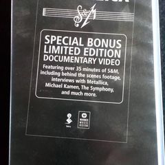 VHS Metallica S&M Thrash / Metal Special Bonus Limited Edition Documentary Video