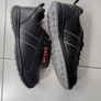 Black Leather Men's Safety Shoes Size 11 Image 4