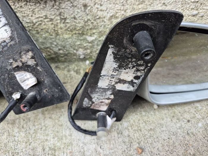 seat alhambra 2007 folding mirrors silver