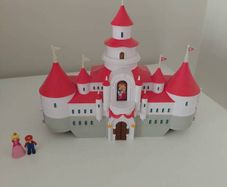 super mario princess peach castle