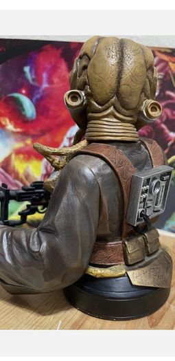 Star Wars Zuckuss Bounty Hunter Bust Gentle Giant Statue