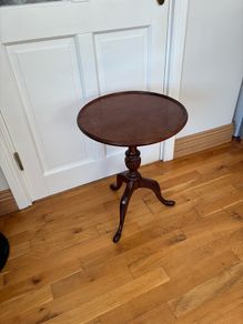 Tripod Type Wooden Side Table.