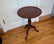 Tripod Type Wooden Side Table.