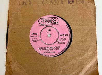 Richard Harris rare 1972 poetry single