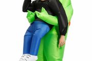 Inflatable Alien Costume, Fancy Dress Men Adult, Alien Abduction Costume, Mascot Party Costume Cosplay Outfit Adult