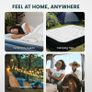 King Size Air Bed with Built-in Electric Pump - Self-Inflating Mattress for 2 Adults - Waterproof & Increased for Camping, Guests, Indoor Outdoor Us Image 5