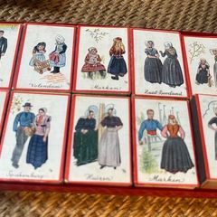12 Vintage Dutch Matchboxes 1960s