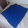 Vibrant Royal Blue Poncho Image 4
