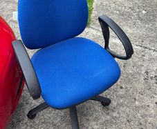 Blue Swivel chair