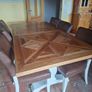 Extendable dining table and chairs. Image 5