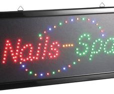 Nails SPA LED signboard