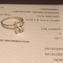 14ct Yellow Gold 3.23 carat Oval Brilliant Lab Diamond Ring Image 3