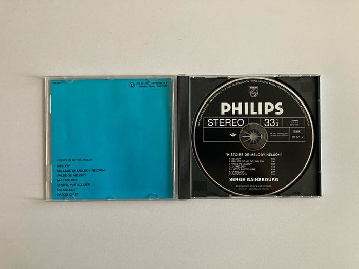 Serge Gainsbourg Histoire de Melody Nelson CD Nm