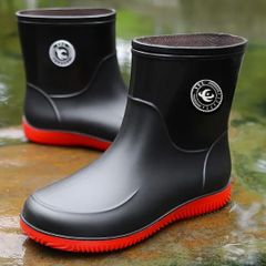 Men's Waterproof Rain Boots, size 45, new, unopened.