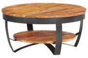 Coffee Table 65x65x32 cm Solid Acacia Wood
