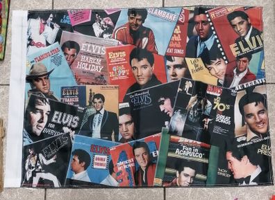 Elvis Presley album flag 3ft x 2ft.