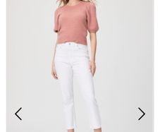 Paige Slim fit cropped jeans