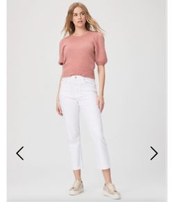 Paige Slim fit cropped jeans