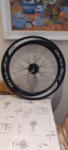 Dura Ace C62 Carbon tubular wheelset