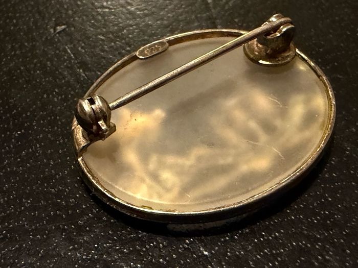 sterling silver brooch