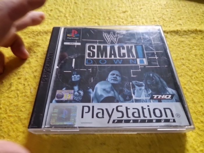 Smack Down PlayStation1 Ps1 PlayStation2 Ps2 Games Original