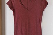Hollister T-Shirt Burgundy s. S