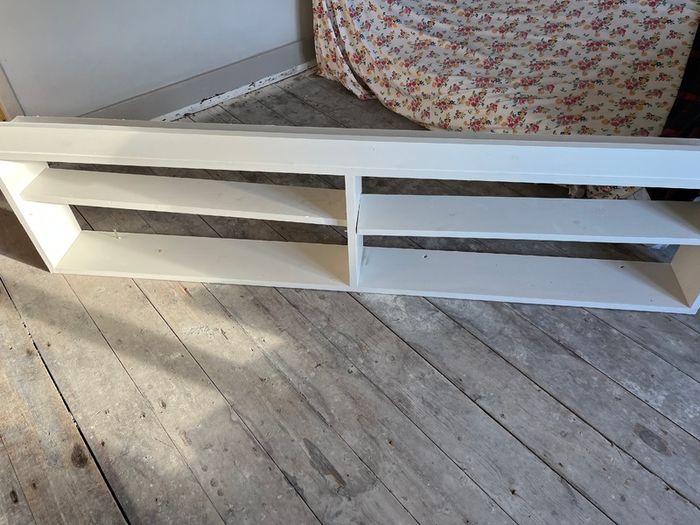 Solid wood bookshelf - 2.15m