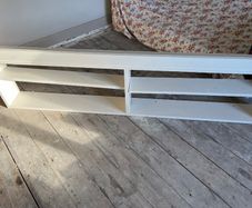 Solid wood bookshelf - 2.15m