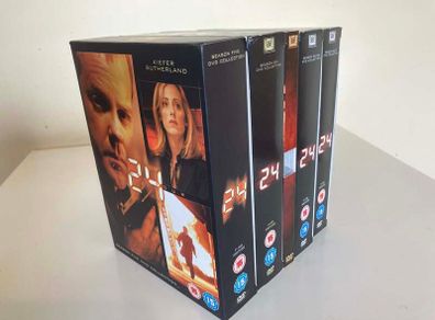 24 DVD Box Set Seasons 5 to 8 + Redemption Complete | VGC