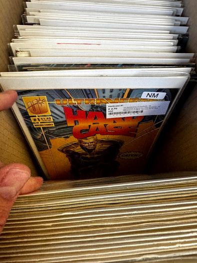 Image Long Comic Box w 275 comics for Sale