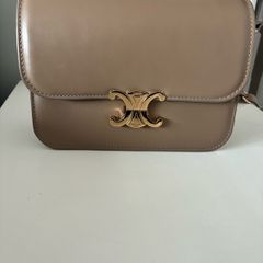 ladies beige "Celine type" bag