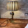 brass table lamp Image 2